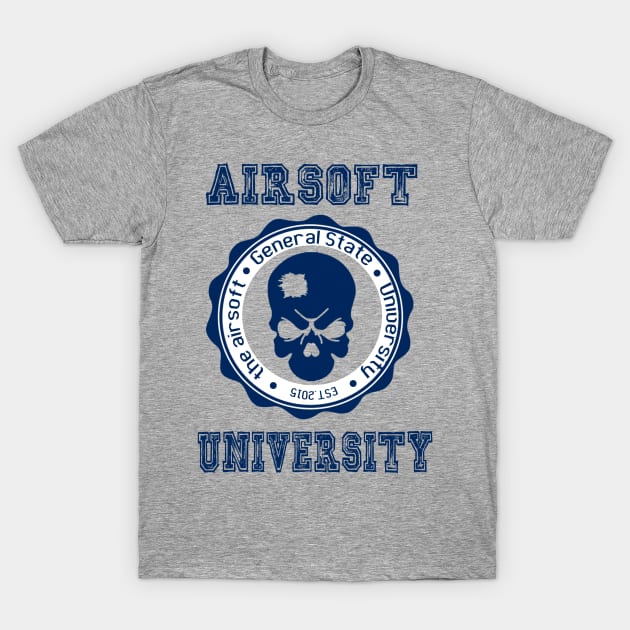 Airsoft University T-Shirt by klarennns